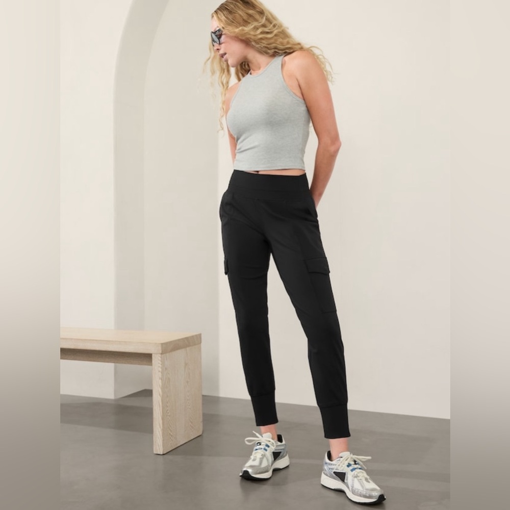 Athleta Black Track Pants